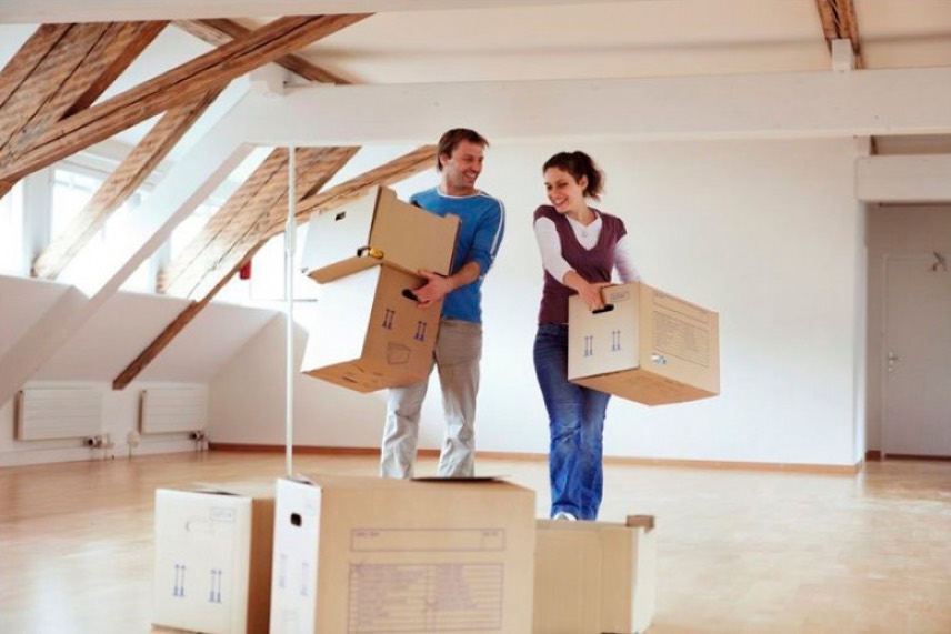 Symbolbild zum Schweizer Wohnungsmarkt: Rekordwert bei den Umzüglern